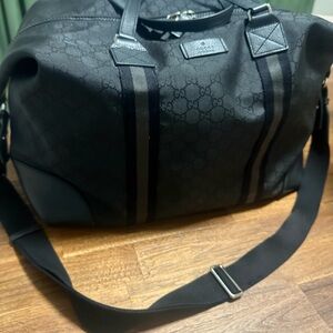 Gucci Black Travel Bag